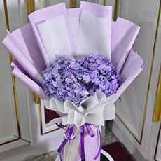 "Pastel Purple" Bouquet With Hydrangea