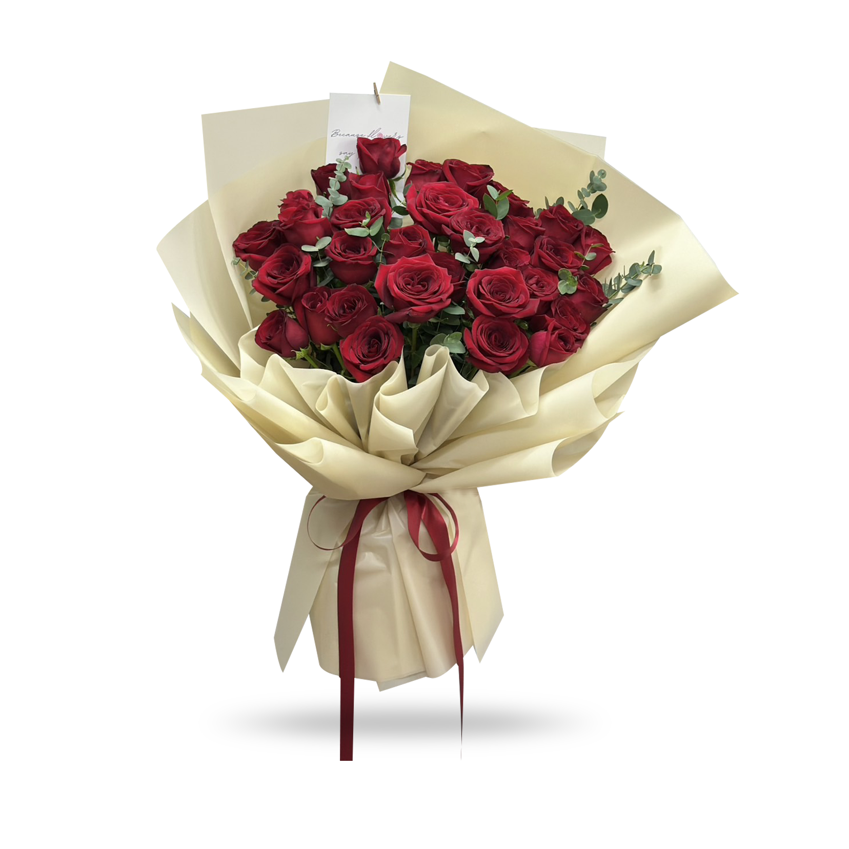 Velvet Rouge – 20 Red Roses Bouquet
