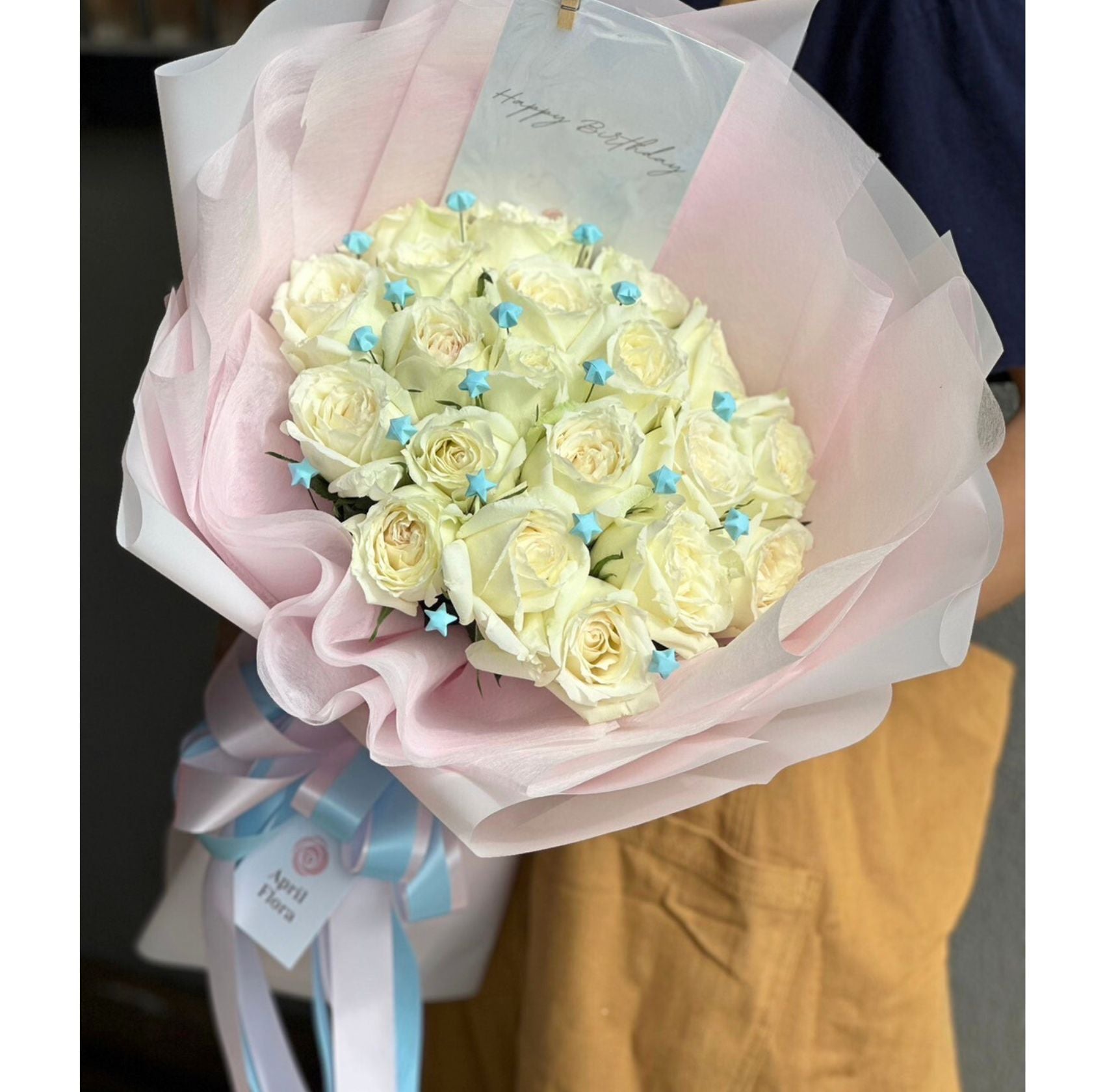 "My North Star" Bouquet Of 20 Roses