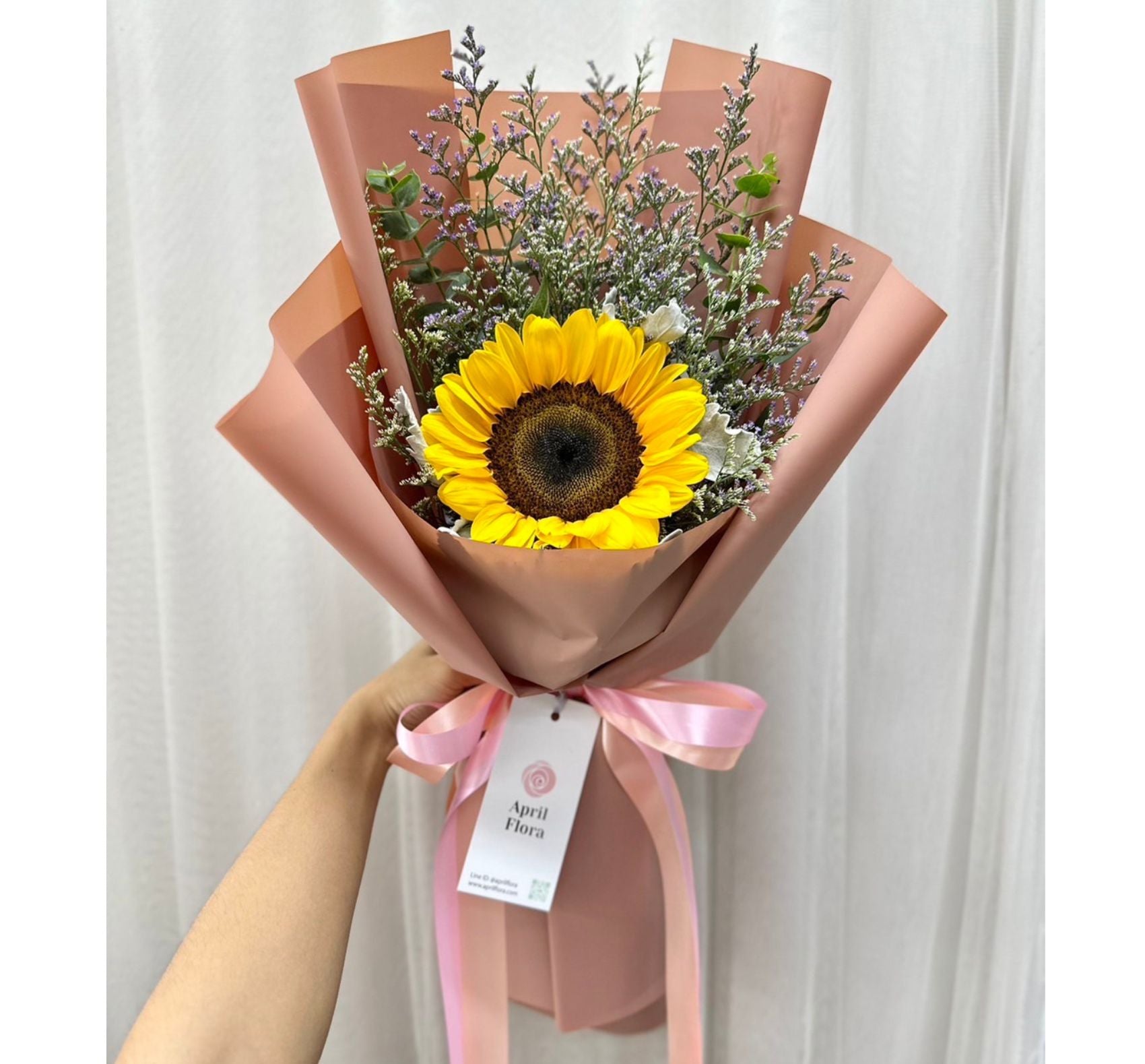 "Only Sunshine" sunflowers bouquet - Phuket