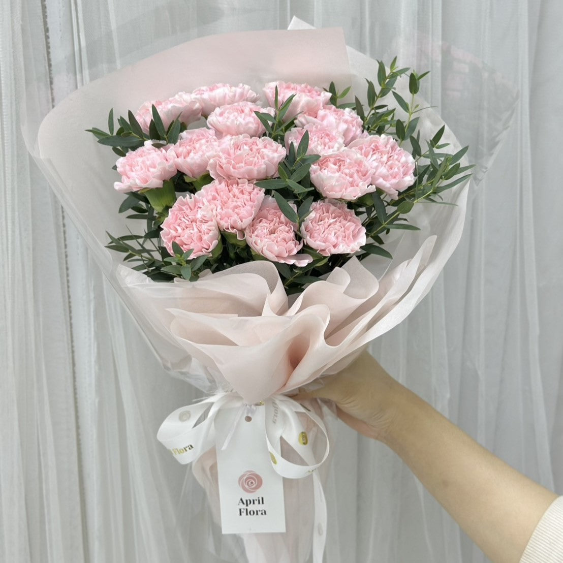 "Blossom of Grace" Bouquet Of Carnations